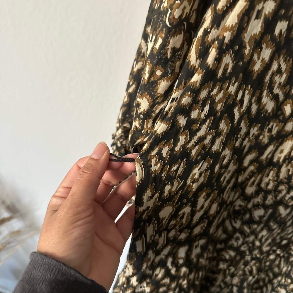 Cleobella Kalla Midi Dress, Leopard Small - Picture 7 of 9